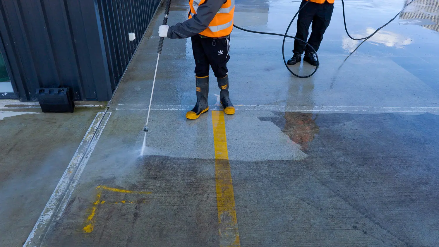 Forecourt Cleaning Services.